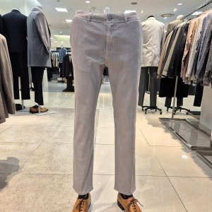 바쏘 라이트 그레이 면 스판 남성바지 BZS1PS82LG