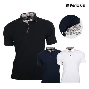 페라어스 TC 남성 골프 체크카라티셔츠 WFH1GJX