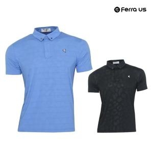 페라어스 TC 남성 펀칭카모 골프반팔셔츠 WFH1GHK