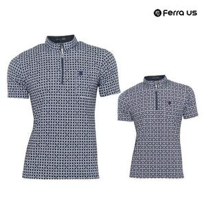 페라어스 TC 남성 플러스 반집업 골프반팔셔츠 WFH1GHV