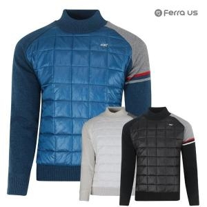 페라어스  TC 남성 전면패딩 방풍 반목 니트티셔츠 WFH1GGO