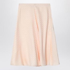 펜디 Skirt in pink FF silk FQ7655AUQG/XI_ -F1RX0_102-38 Pink