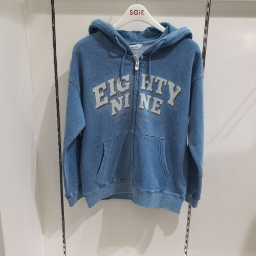 소이 인디고 피그먼트 후드점퍼 25F5131