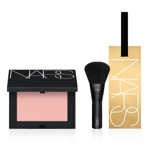 나스 블러쉬 4.8g + 미니블러쉬 브러쉬 + 골드포쉐트 세트