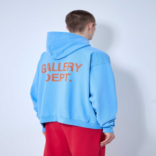 갤러리 90S 로고 프린트 후드 맨투맨 B0111583873 GDLH-50025 BABY BLUE