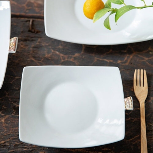 이진 단아 직사각 접시 대 28.5cm