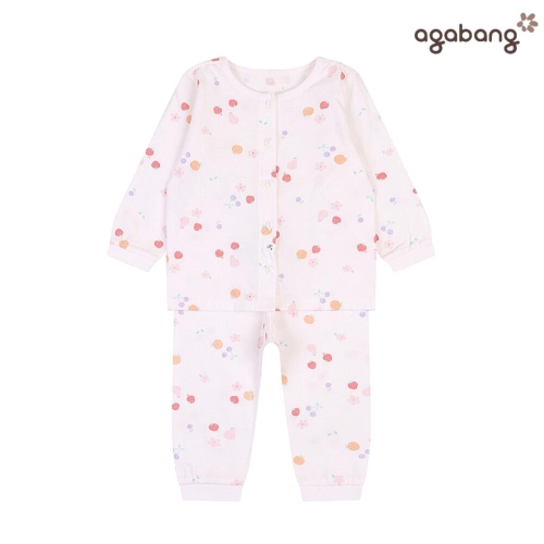 아가방 프루타내의 01S357654 아기내복 여름 실내복 신생아 12개월