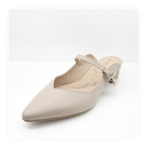 미셸 by 여성 소가죽 데일리 4cm 블로퍼 베이지 12203 LEE174330