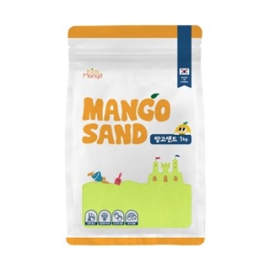 키즈망고 망고샌드 모래놀이 옐로우 1kg