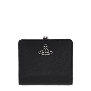 비비안웨스트우드 ORB 로고 사피아노 프레임 포켓 반지갑_5115002YW L001N N401