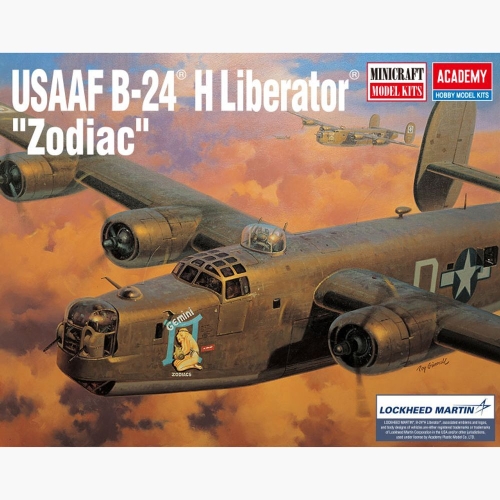 아카데미과학  1/72 미육군항공대 B-24H 리버레이터 조디악