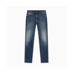 캘빈클라인 SS25 남성 슬림핏 CK 미드블루 청바지 4RB739G-RG8 4RB739GRG8