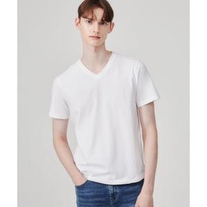 게스 V넥 스판 반팔티 MN2K8460 740366