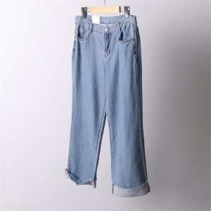 강물처럼 빅사이즈사랑해요 I810L206 데일리와이드핏팬츠 DO 8715281