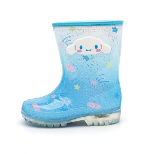 산리오 시나모롤 라이팅 레인부츠