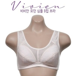 심플 비비안 나뭇잎패턴 모던 풀컵 B컵 브라 WFH2IFE