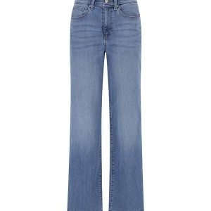 폴햄 여성 쿨링 컴포트 세미와이드핏 데님 PHF2DP2033