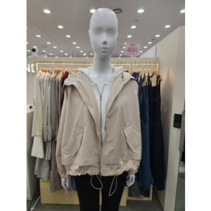 플라스틱아일랜드 여성 후드 바람막이 점퍼 PR7XA005