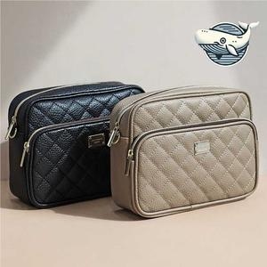 심플 퀼팅 가죽 미니 크로스백 우아한 디자인 WFH2VXX