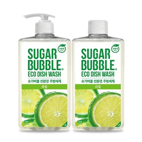 슈가버블 라임 주방세제 940ml