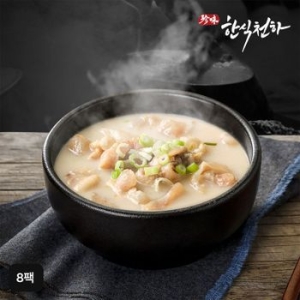 참바다영어조합법인  한식천하 일품 뼈없는 한우 암소 우족탕 700g