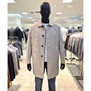 바쏘 25 봄/가을 라이트 베이지 컬러 조끼 분리형 남성코트 BZS5CC02BG