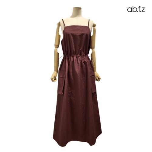 Ab.f.z 옆포켓 포인트 민소매 롱 원피스 APZ5QOZ1G