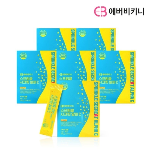 에버비키니 스프링클 시크릿 알파C 3g 30포