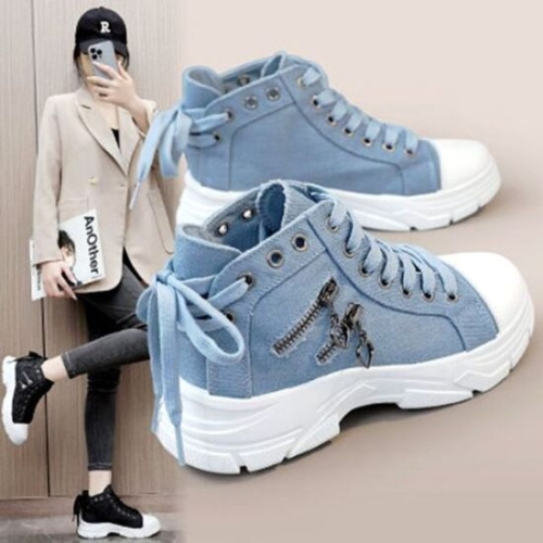 하이 탑 URS2110331 브 발목운 삭스운 탑스니