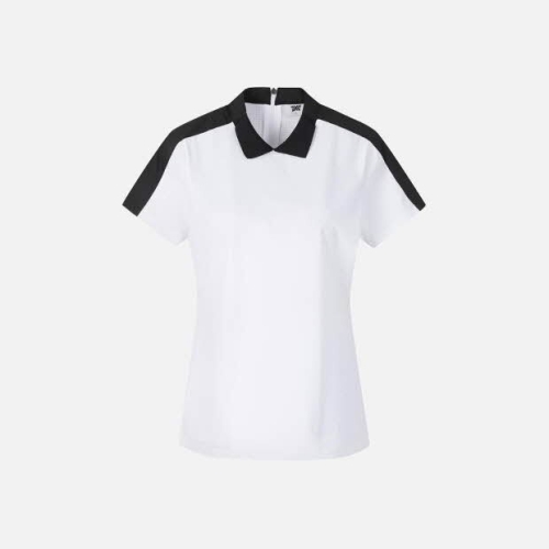 PXG 골프긴팔 TQK PIMPW2227-01 여성 여름 칼라 블럭 타공 카라 반팔티