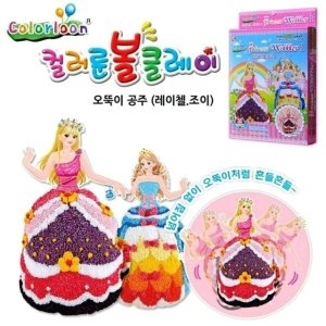컬러룬 레이첼.조이 프린세스 오뚝이1 볼클레이 점토 WFH0XCY