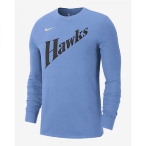 나이키  애틀랜타 호크스 에센셜 시티 에디션 남성 NBA 롱-슬리브 티셔츠 HJ2794-448