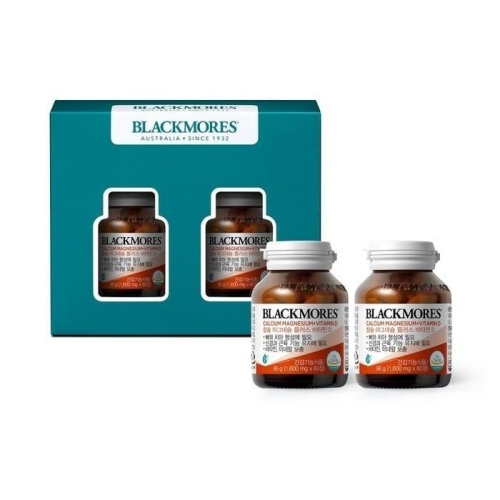 블랙모어스 칼슘마그네슘플러스 비타민D 세트 (60정x2개)