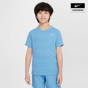 나이키키즈 드라이 핏 마일러 주니어 남아 트레이닝 탑 (DD3055-489)