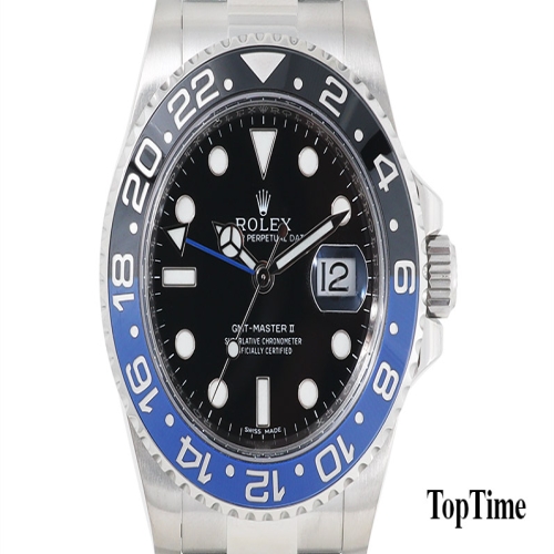 롤렉스 GMT마스터2 스틸 배트맨 40mm 116710BLNR