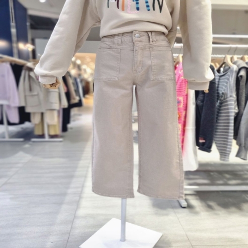 에잇컨셉 포켓면 일자바지 C25C2FPT002