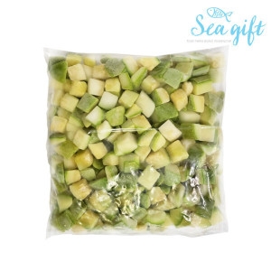 씨기프트  냉동 애호박 다이스 1kg 찌개용 볶음용 손질 간편 채소