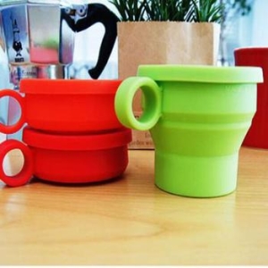 오너클랜  R1 캠핑 실리콘 접이식 컵 1P 휴대컵 W6FFEAE