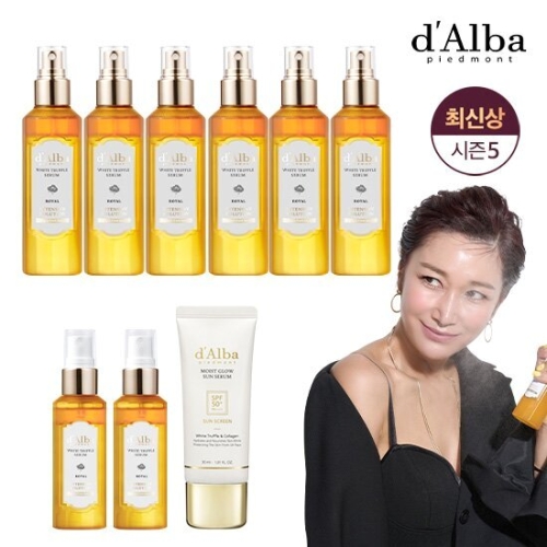 달바 로얄세럼 100ml*6+60ml*2+선크림