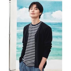 탑텐 남성 쿨라이트 긴팔 가디건_MSF2EC1001