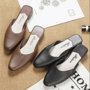 오노마 ONM 레더 플랫 뮬 블로퍼 사무 30262106