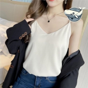 오노마 ONM 여성 섬세한 민소매 니트 탑 스타일리시한 30245556