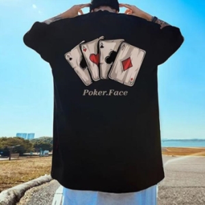 라일리 Rly 기본 포커 프린팅 반팔티 30235885