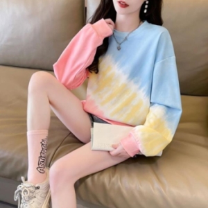 오노마 ONM 데일리 룩 카페룩 파스텔 루즈핏 실크 맨투맨 티셔츠 30244182