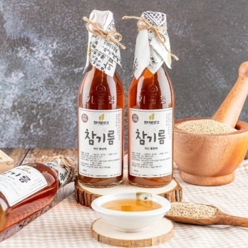 문경현대방앗간 참기름 350ml