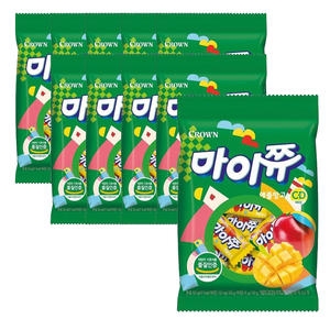 크라운제과  마이쮸 애플망고 100g