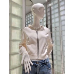 ZOOC 여성 후드넥 집업 숏 가디건 V252KSL933