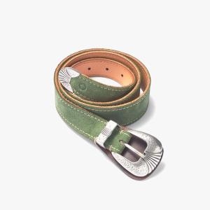 샌프란시스코마켓 RUST MOOD 러스트 무드 벨트/BLT 207 SUEDE BELT OLIVE/RUD2M80009A94