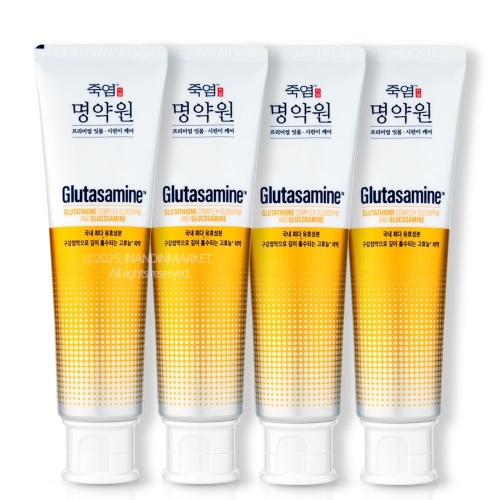 LG생활건강 죽염 명약원 글루타사민 치약 120g