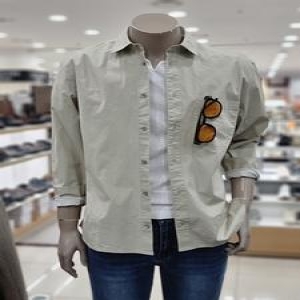 피그먼트 워싱 멀티템 셔켓 EUCRM100 셔츠형 자켓